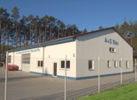 Baustoffhalle und Firmengeb�ude in Pleinfeld